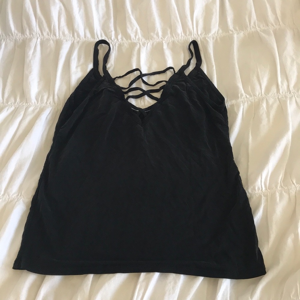 Project Social T Los Angelos criss cross top